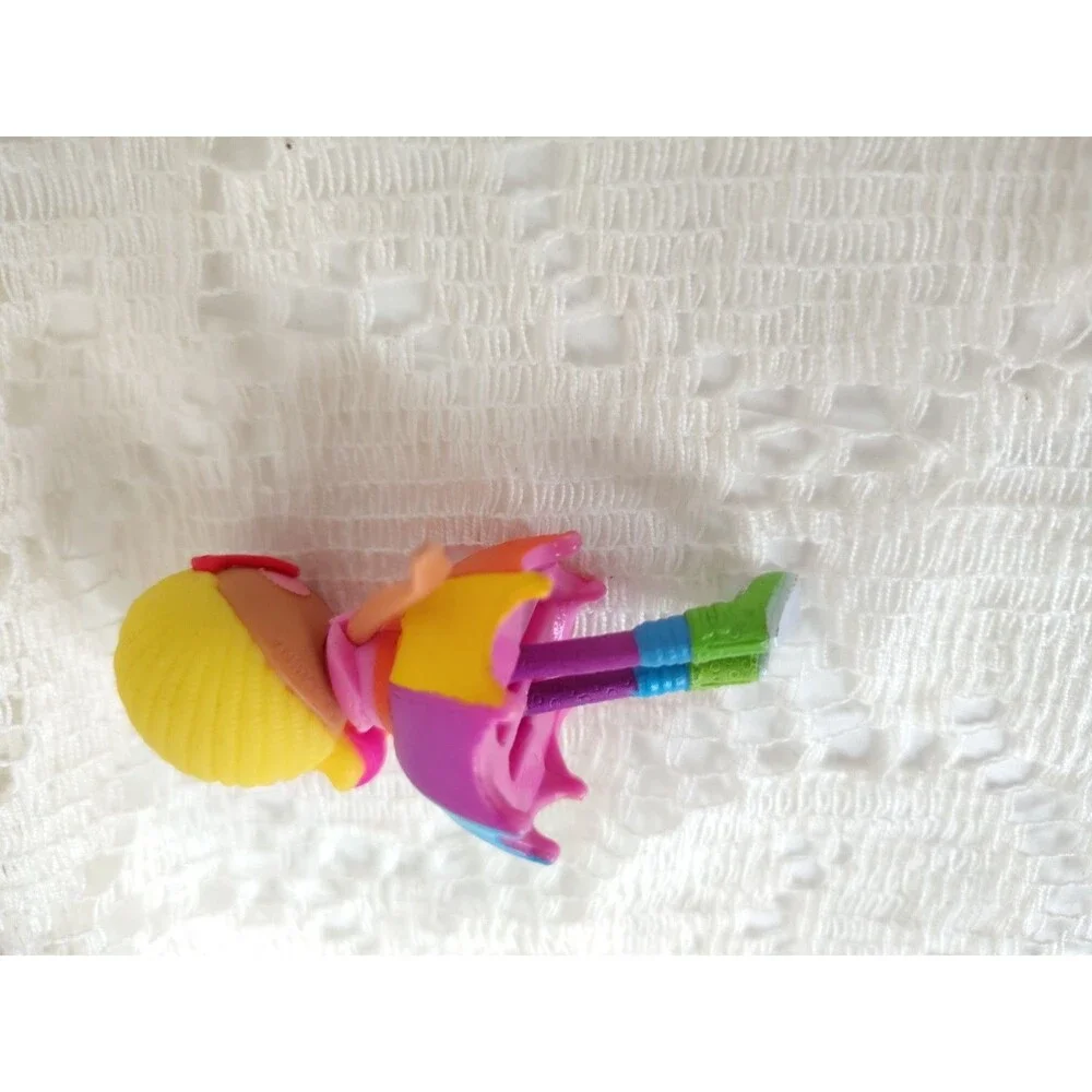 Lalaloopsy Mini 3 Inch Doll Rainbow Dress Red Heart Glasses Umbrella Skirt